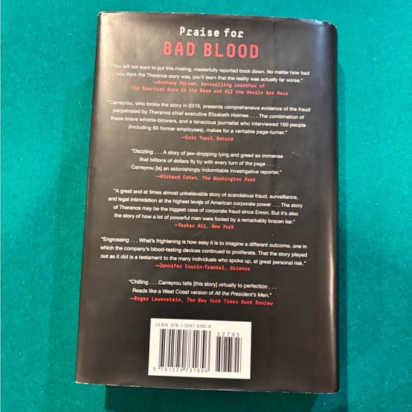 Bad Blood hardcover book - Picture 2 of 3